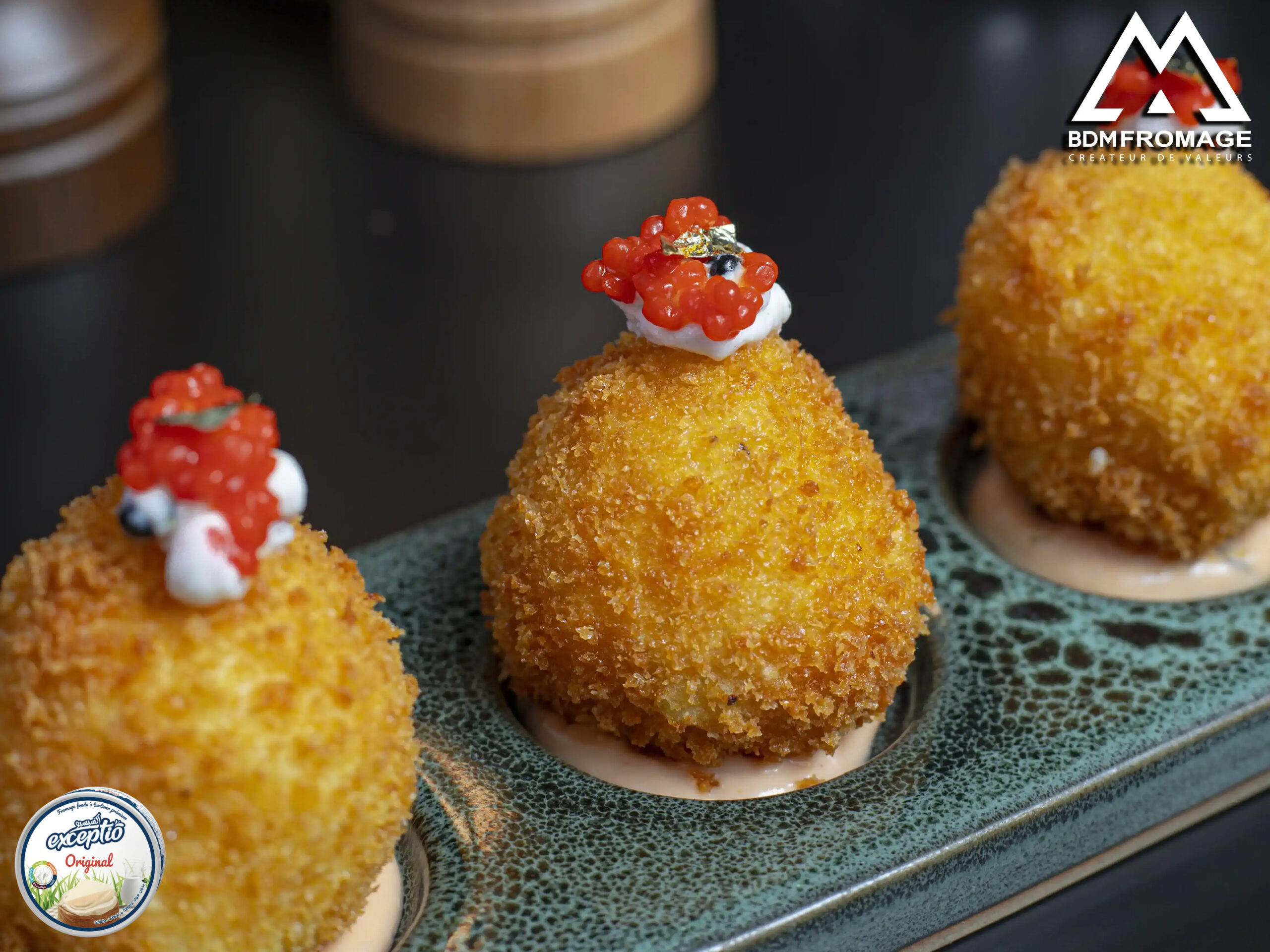 Croquettes de pommes de terre aux crevettes